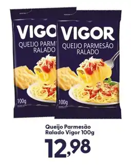 Confiança Supermercados Queijo Parmesão Ralado Vigor oferta
