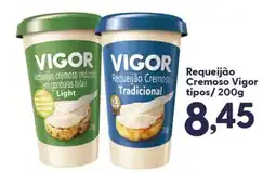 Confiança Supermercados Requeijão Cremoso Vigor tipos oferta