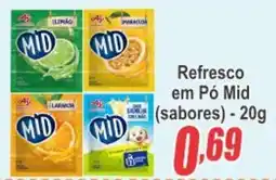 Serrano Supermercado Refresco em Pó Mid (sabores) oferta