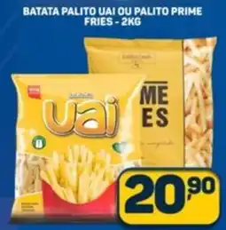 Batata palito uai ou palito prime fries