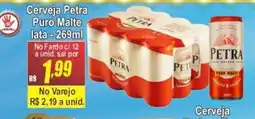 Serrano Supermercado Cerveja Petra Puro Malte lata oferta