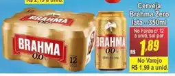 Serrano Supermercado Cerveja Brahma Zero lata oferta