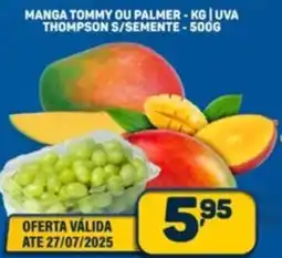 Dom Atacadista Manga tommy ou palmer | uva thompson s/semente oferta