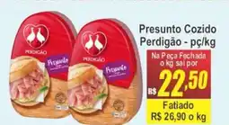 Serrano Supermercado Presunto Cozido Perdigão oferta