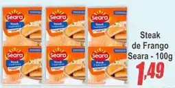 Serrano Supermercado Steak de Frango Seara oferta