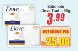 Serrano Supermercado Sabonete Dove Trad. oferta