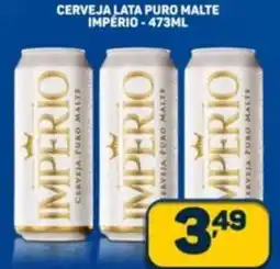 Dom Atacadista Cerveja lata puro malte império oferta