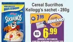 Serrano Supermercado Cereal Sucrilhos Kellogg's sachet oferta