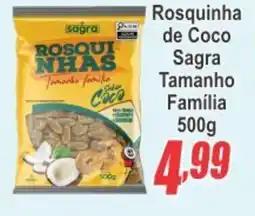 Serrano Supermercado Rosquinha de Coco Sagra Tamanho Família oferta