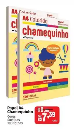 Supermercados Mateus Papel A4 Chamequinho oferta