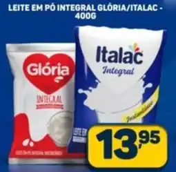 Dom Atacadista Leite em pó integral glória/italac oferta