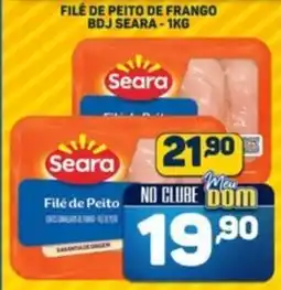 Dom Atacadista Filé de peito de frango bdj seara oferta