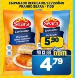 Dom Atacadista Empanado recheado/levissimo frango seara oferta