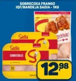 Dom Atacadista Sobrecoxa frango iqf/bandeja sadia oferta