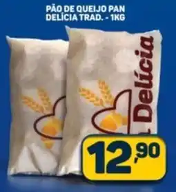 Dom Atacadista Pão de queijo pan delícia trad. oferta