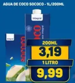 Dom Atacadista Agua de coco sococo oferta