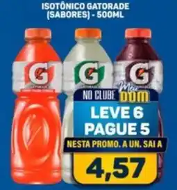 Dom Atacadista Isotônico gatorade (sabores) oferta