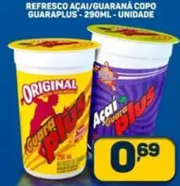 Dom Atacadista Refresco açai/guaraná copo guaraplus unidade oferta