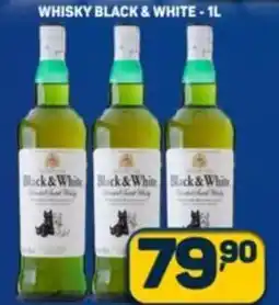 Dom Atacadista Whisky black & white oferta