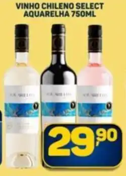 Dom Atacadista Vinho chileno select aquarelha oferta
