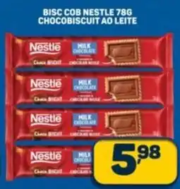 Dom Atacadista Bisc cob nestle chocobiscuit ao leite oferta