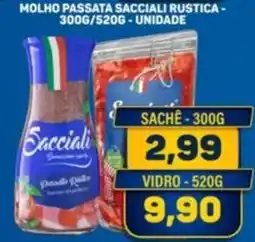 Dom Atacadista Molho passata sacciali rustica unidade oferta