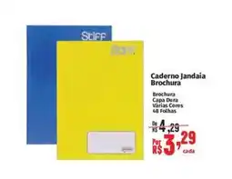 Supermercados Mateus Caderno Jandaia Brochura oferta