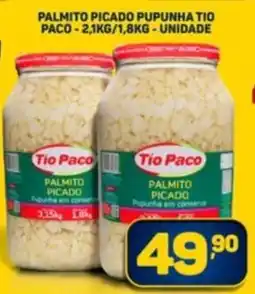 Dom Atacadista Palmito picado pupunha tio paco oferta