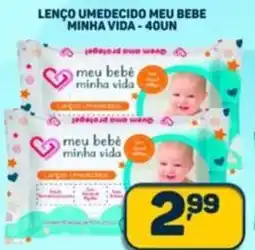 Dom Atacadista Lenço umedecido meu bebe minha vida oferta