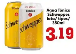 Confiança Supermercados Água Tônica Schweppes oferta