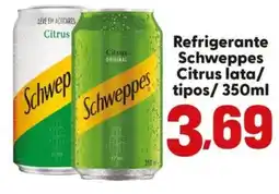 Confiança Supermercados Refrigerante Schweppes Citrus oferta