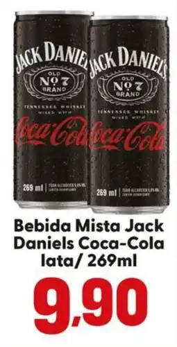 Confiança Supermercados Bebida Mista Jack Daniels Coca-Cola lata oferta