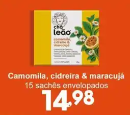 Confiança Supermercados Camomila, cidreira & maracujá oferta