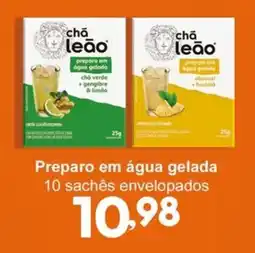 Confiança Supermercados Preparo em água gelada oferta