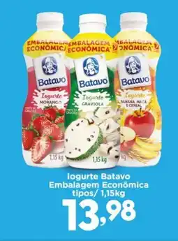 Confiança Supermercados Iogurte Batavo logurte Batavo Embalagem Econômica oferta