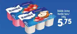 Confiança Supermercados Bebida Láctea Itambé tipos oferta