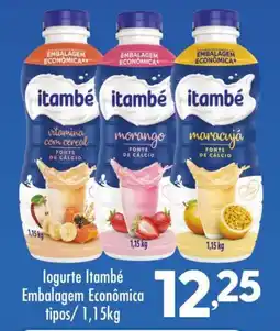Confiança Supermercados logurte Itambé Embalagem Econômica tipos oferta