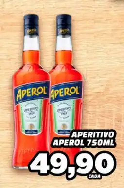 Amarelinha supermercados Aperitivo aperol oferta