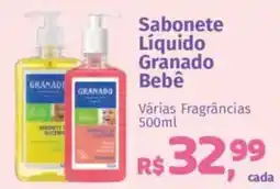 Supermercados Mateus Sabonete Líquido Granado Bebê oferta