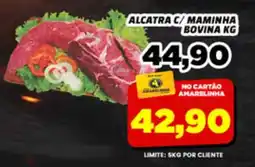 Amarelinha supermercados Alcatra c/maminha bovina oferta