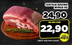 Amarelinha supermercados Costela bovina minga oferta