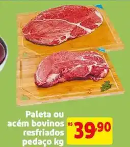 Extra Supermercado Paleta ou acém bovinos resfriados pedaço oferta