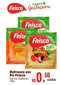Supermercados Mateus Refresco em Pó Frisco oferta