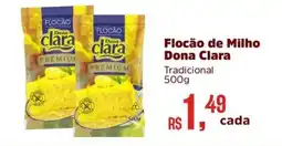 Supermercados Mateus Flocão de Milho Dona Clara oferta