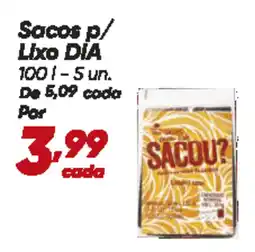 Dia Sacos p/ Lixo DÍA oferta