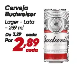 Dia Cerveja Budweiser oferta