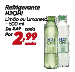 Dia Refrigerante H2OH! oferta
