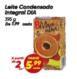 Dia Leite Condensado Integral DIA oferta