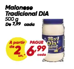 Dia Maionese Tradicional DIA oferta