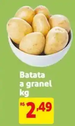 Extra Supermercado Batata a granel oferta